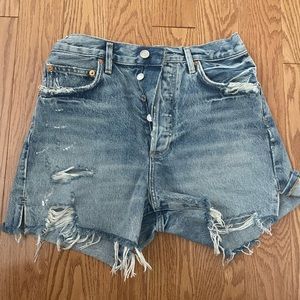 AGOLDE “Dee” shorts